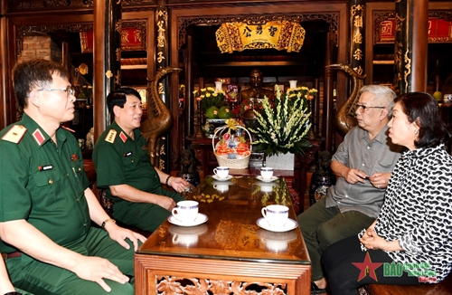 Đại tướng Lương Cường tri ân các đồng chí nguyên Chủ nhiệm Tổng cục Chính trị Quân đội nhân dân Việt Nam 